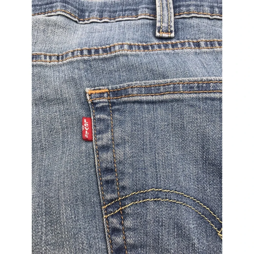 Levis 541 Jeans Men 56x30 (FIT 54x28) BIG TALL Athletic Taper Stretch Light Blue